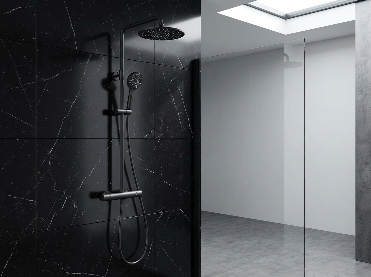 Colonne de douche noir