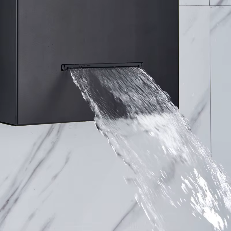 Colonne de Douche LED Avec Système Tour et Cascade