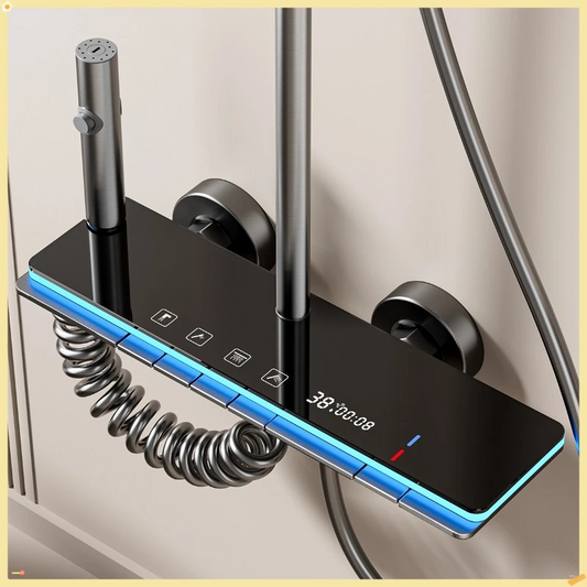 Colonne de Douche Numérique Avec Lumière Ambiante