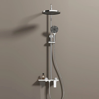 Colonne Douche Thermo Brossé 3V