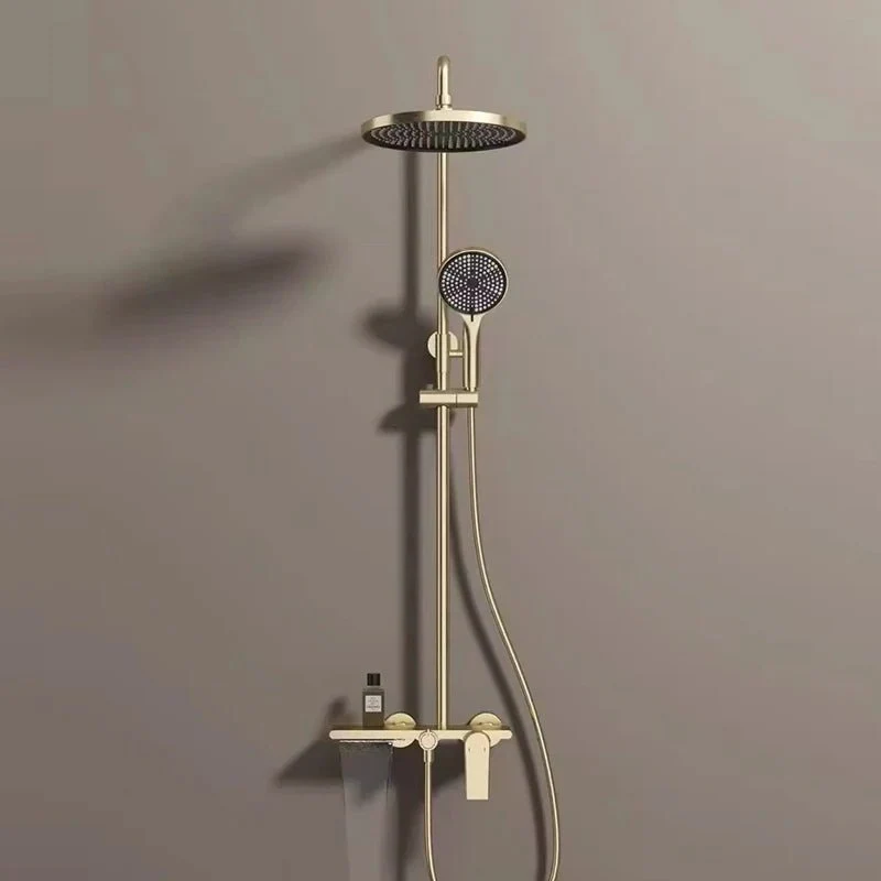 Colonne Douche Thermo Brossé 3V