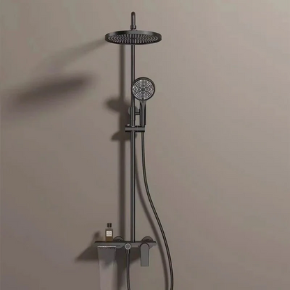 Colonne Douche Thermo Brossé 3V