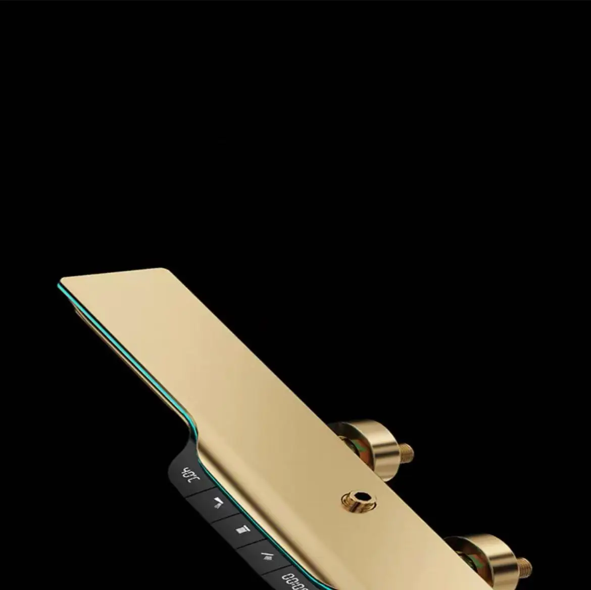 Colonne de douche thermostatique murale complète avec contrôle numérique