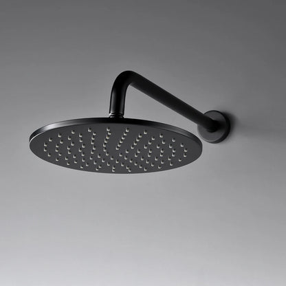 Colonne de Douche Baignoire Encastrable Noir Mat Ciel de Pluie et Douchette
