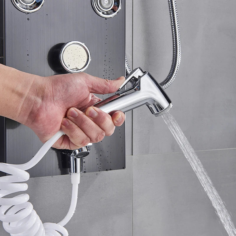 Colonne de Douche SPA Hydromassante à Affichage LED