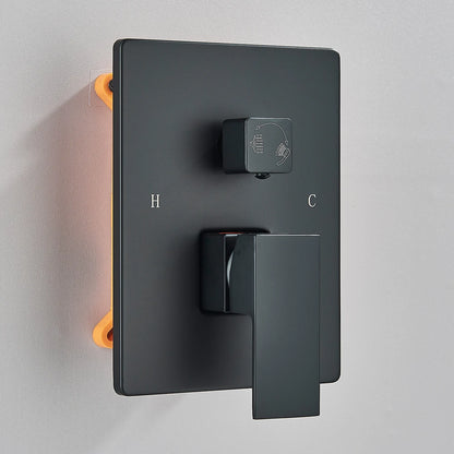 Colonne de Douche Encastrable Design Ciel de Pluie