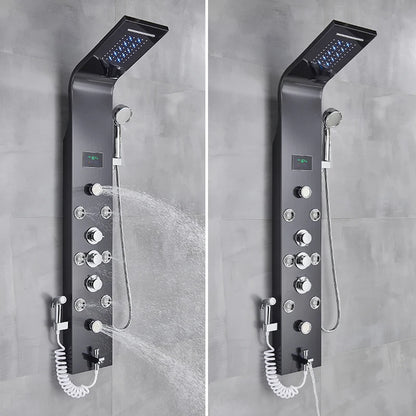 Colonne de Douche SPA Hydromassante à Affichage LED