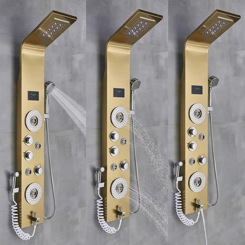 Colonne de Douche Thermostatique Hydromassante