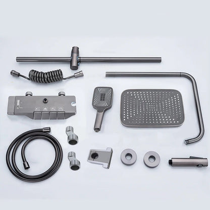 Colonne de Douche Baignoire Jets Pluie et Robinet Bain/Douche