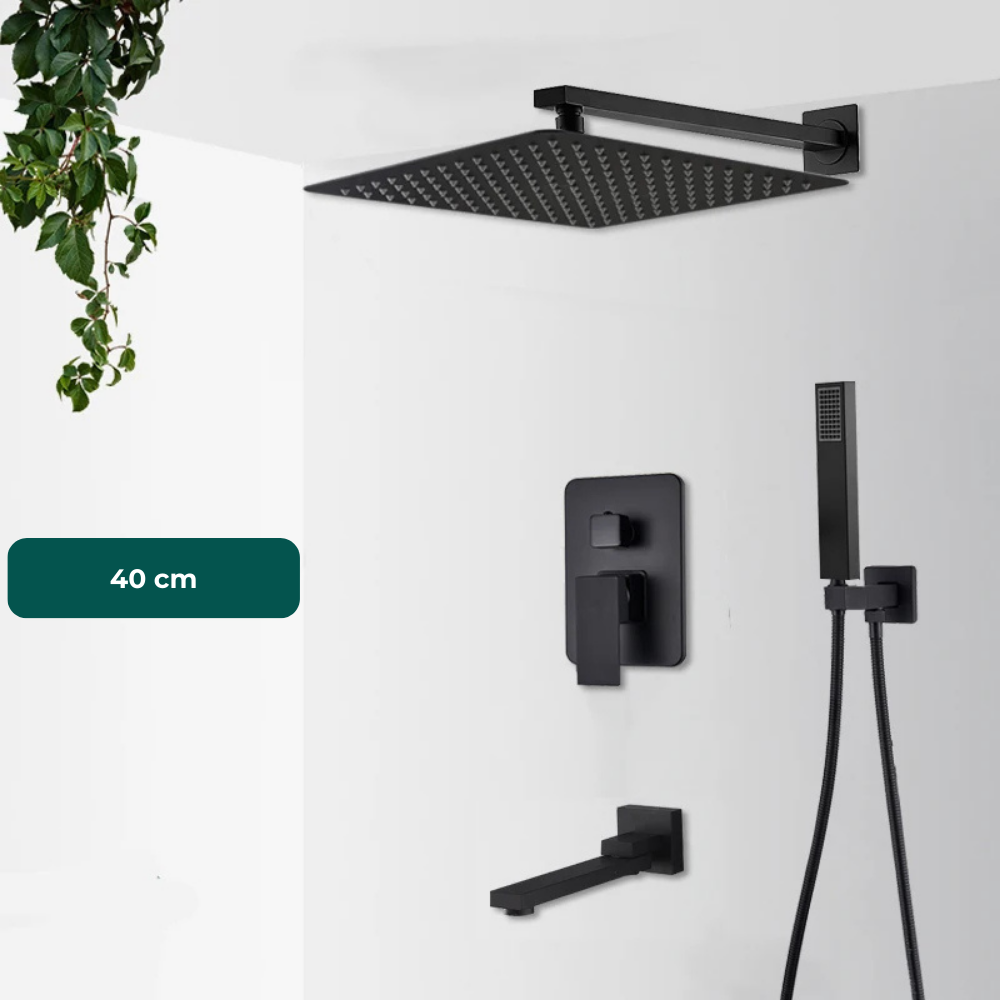 Colonne de Douche Encastrable Design Ciel de Pluie