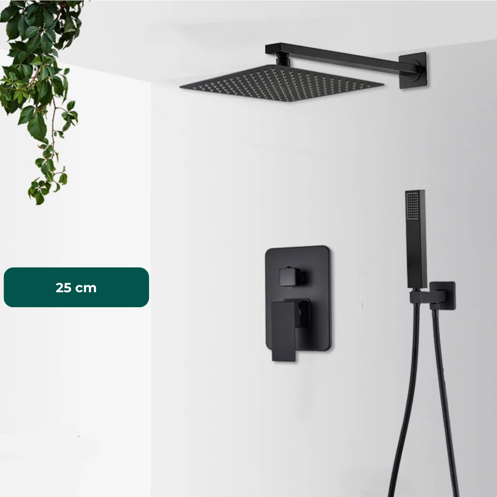 Colonne de Douche Encastrable Design Ciel de Pluie