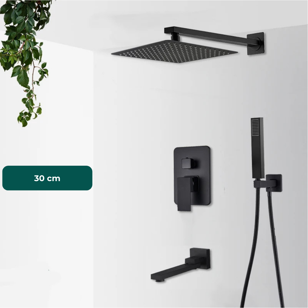 Colonne de Douche Encastrable Design Ciel de Pluie