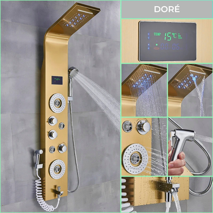 Colonne de Douche Thermostatique Hydromassante