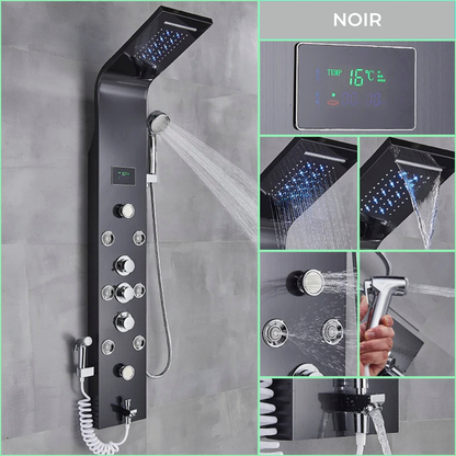 Colonne de Douche Thermostatique Hydromassante