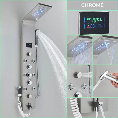 Colonne de Douche Thermostatique Hydromassante