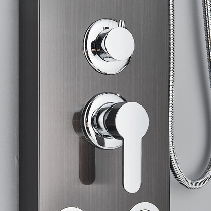 Colonne de Douche Hydromassante avec Niche et Jets Massants